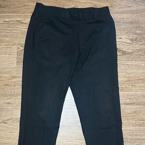ASOS Black Cropped Tailored Slack Pants